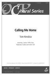 Calling Me Home SATB choral sheet music cover